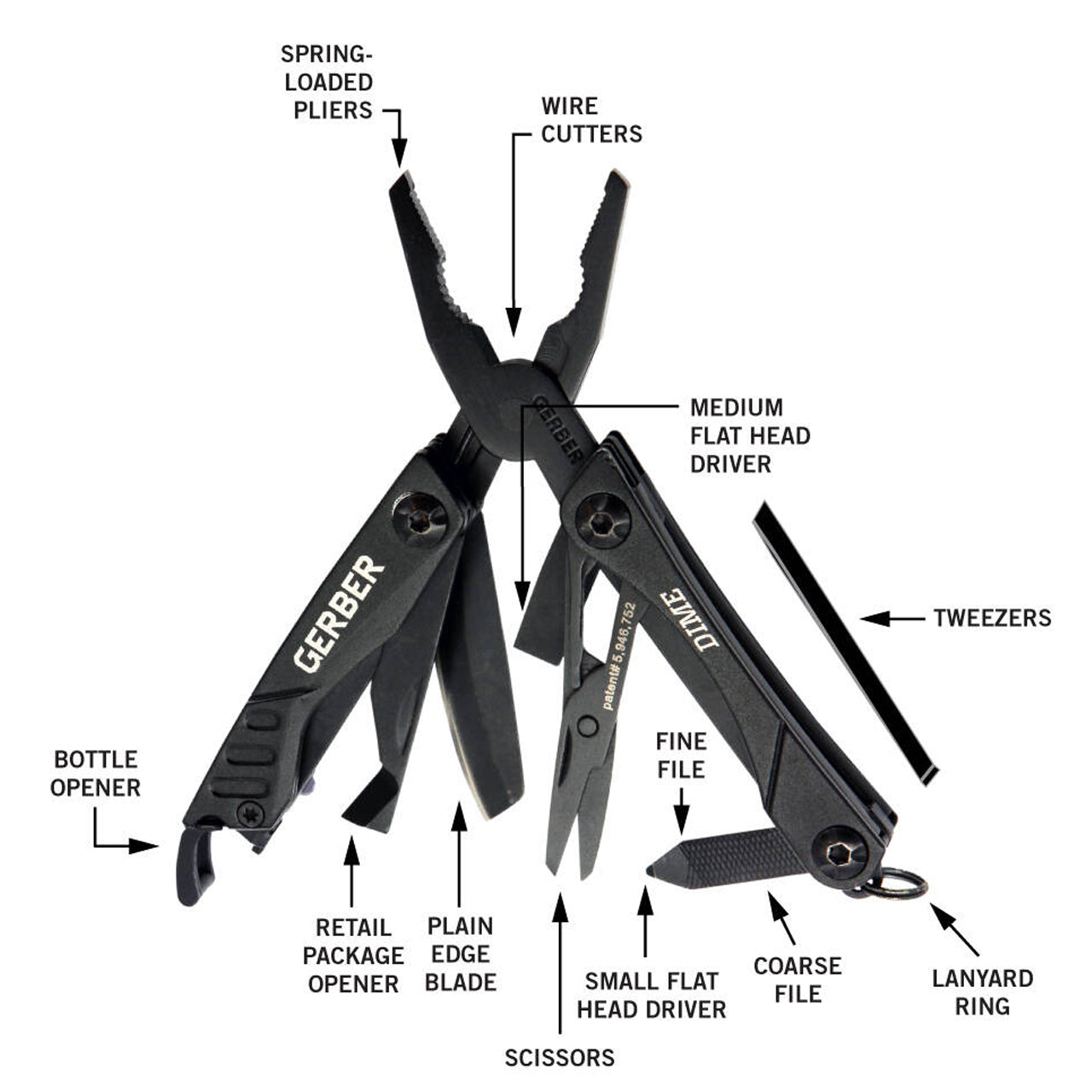 The idea is simple: always be prepared. The Dime is a mini multi-tool with an impressive list of features, ensuring you are ready for anything. This butterfly open tool fits on your keychain yet has 12 useful tools. Available in multiple colors and a bladeless version as well. www.moralepatches.com.au