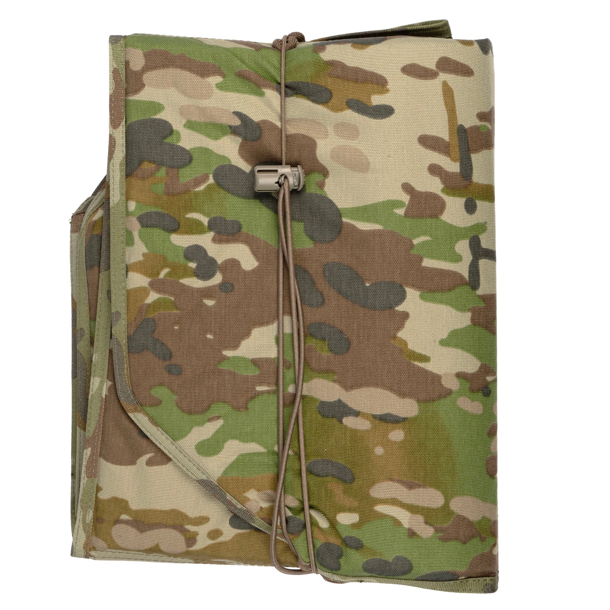 With six internal ground insulating foam panels, the Gonk Mat is a 3/4 length reversible sleeping mat that is designed to be a simplistic alternative to bulkier self inflating variants. It can be folded and placed in an ALICE frame or rolled up and strapped to your pack with ease. Some have even been seen stitching the mat to the bottom of their packs for a quick "roll up, strap and go" setup. www.moralepatches.com.au