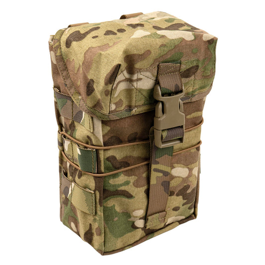 Sized to carry a full ration pack, 2-litre water bottle, or essential sustainment and cold weather items, the GP RATS 2L mounts securely to any PALS-compatible platform. It integrates particularly well with packs, providing clean, accessible external storage for equipment that needs to be reached quickly. www.moralepatches.com.au