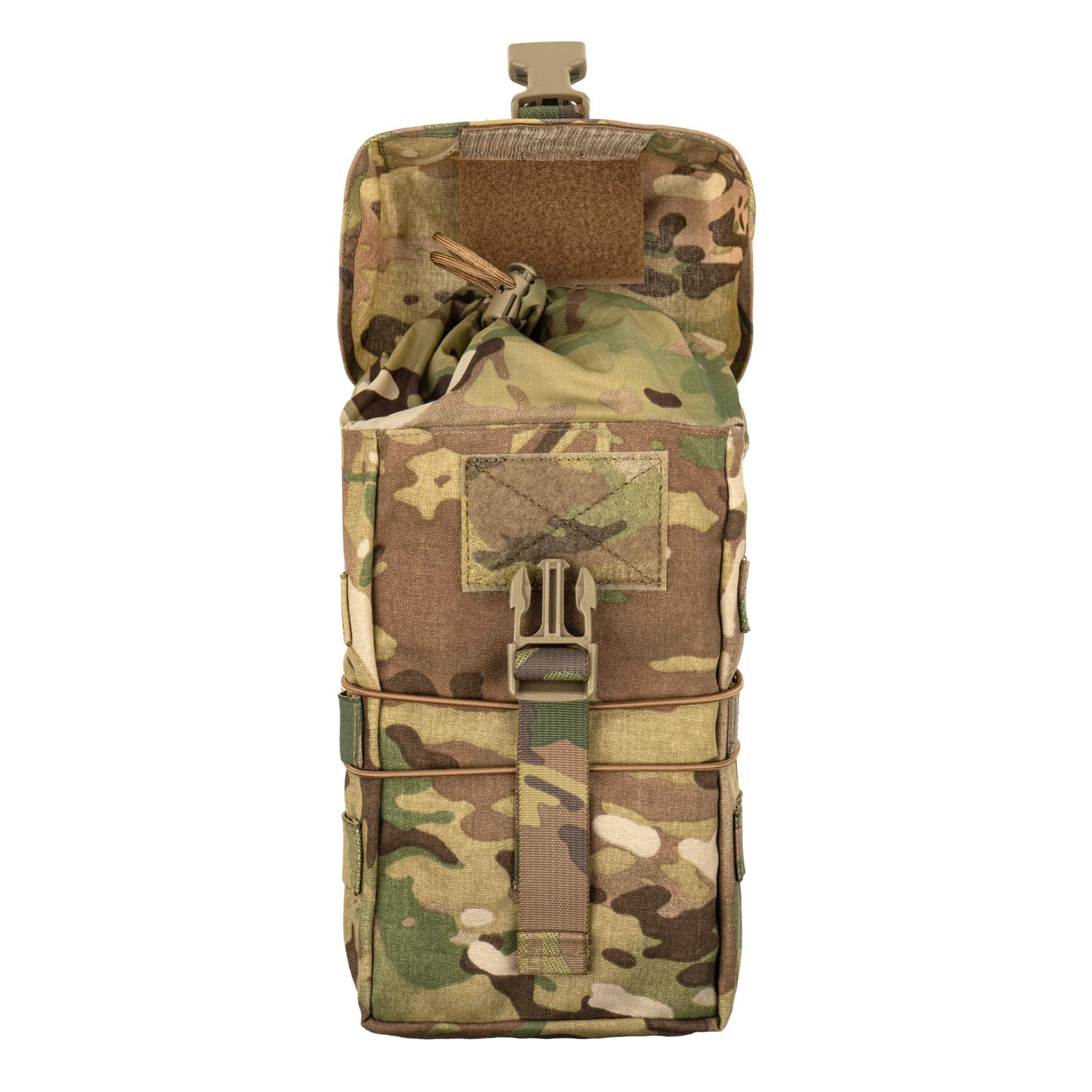 Sized to carry a full ration pack, 2-litre water bottle, or essential sustainment and cold weather items, the GP RATS 2L mounts securely to any PALS-compatible platform. It integrates particularly well with packs, providing clean, accessible external storage for equipment that needs to be reached quickly. www.moralepatches.com.au