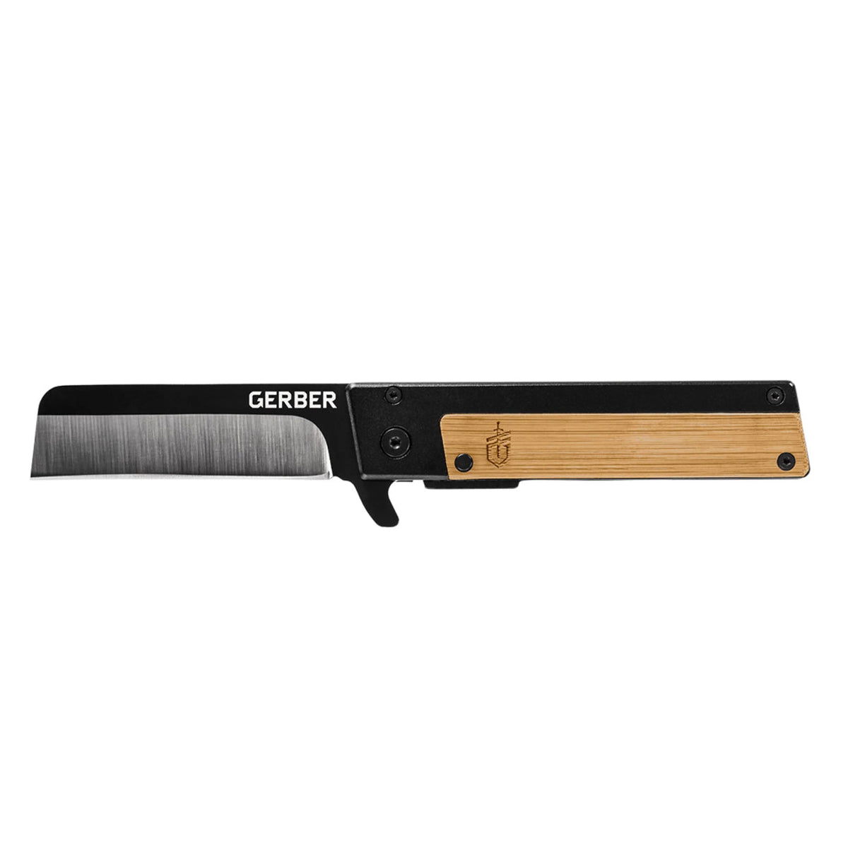 Gerber Quadrant Clip Folding Knife Bamboo – Morale Patches Australia