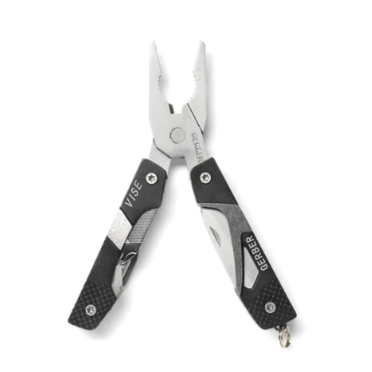 This handy pocket tool is small in size, not in function. With a convenient butterfly open design and 8 useful components, this keychain ready mini tool is never too far out of reach. www.moralepatches.com.au