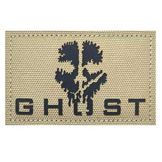 Experience the ultimate in tactical gear with our Ghost Tactical Laser Cut Patch! Perfect for any outdoor enthusiast, this patch features a sturdy hook and loop design in a vibrant tan colour. Measuring 5x8cm, it's the perfect size for adding a touch of style to your gear. Upgrade your look and showcase your passion for the outdoors with our Ghost Tactical Laser Cut Patch. www.moralepatches.com.au where the army shops
