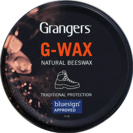 G-WAX is a PFC-free, bluesign® approved, traditional wax formulated with natural beeswax to add durable protection and nourishment to all leather footwear. This easy-to-apply wax is ideal for full grain leather and nourishes while adding a durable water-repellent finish, meaning your footwear will perform like-new once more. www.moralepatches.com.au where cadets shop
