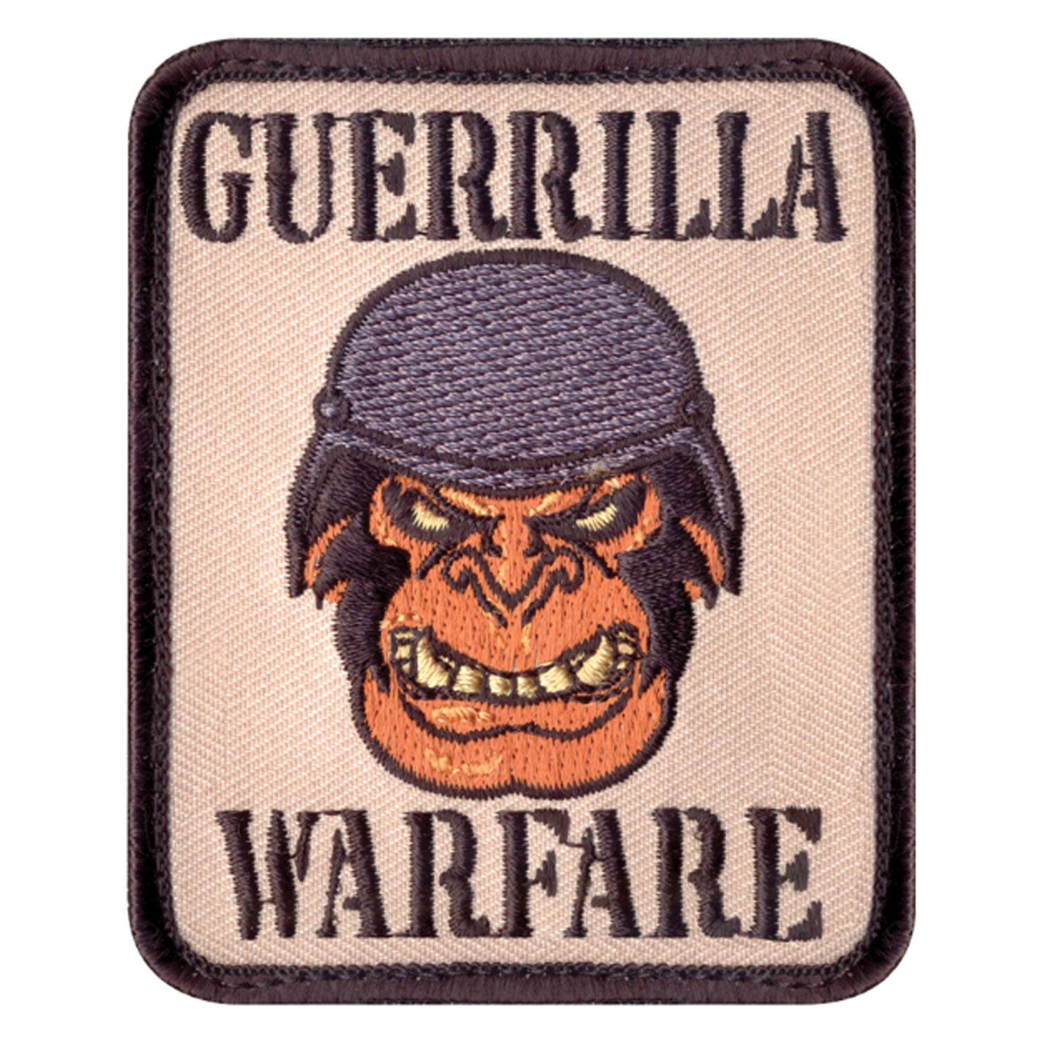 There's nothing funny about a gorilla practicing guerrilla warfare. The Guerrilla Warfare Morale Patch features a hook backing which makes it ideal for attaching to our Special Ops Jackets, Transport Packs, Tactical Vest and more. www.moralepatches.com.au