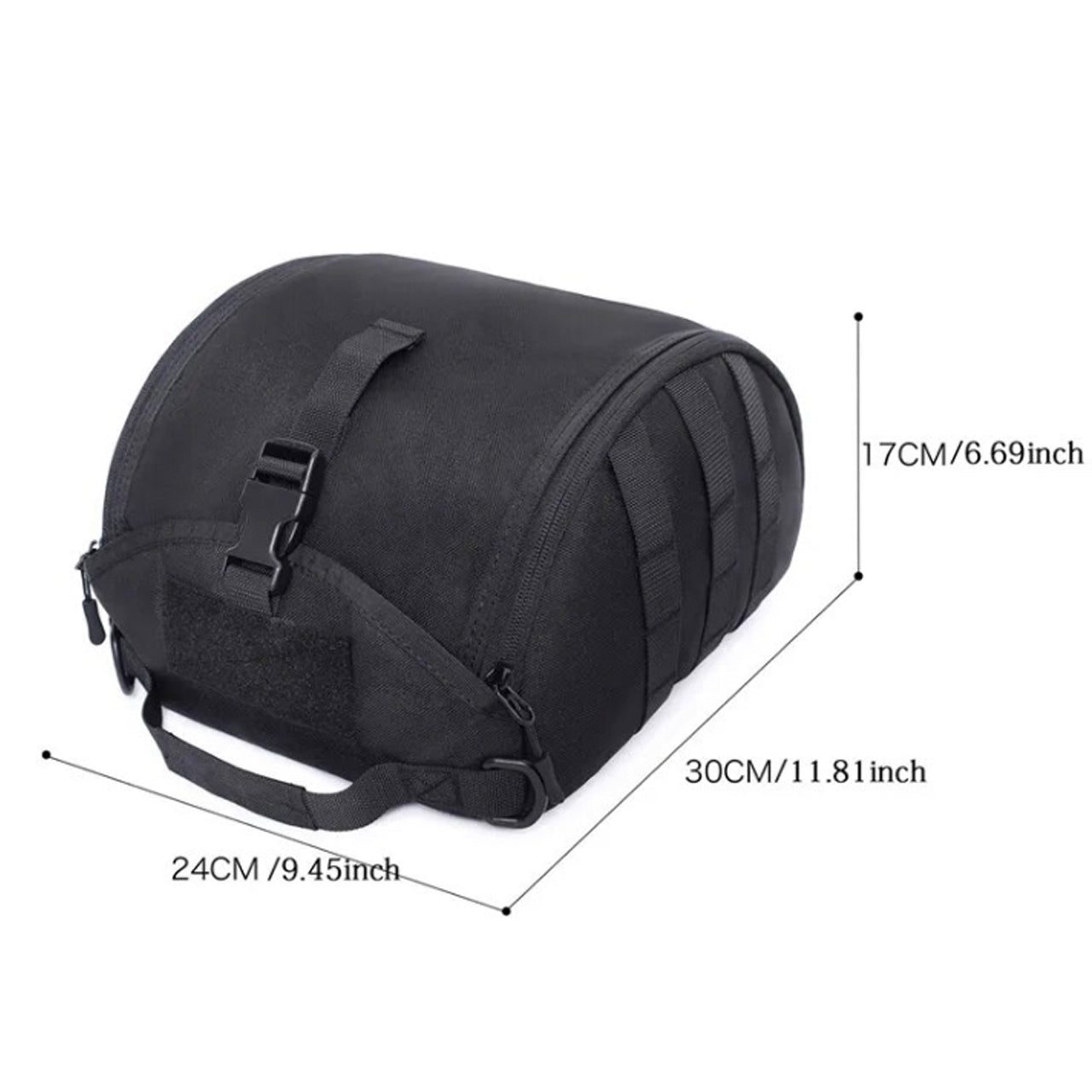 This incredible Tactical MOLLE Helmet Pouch is the perfect addition to your hiking and camping arsenal. Not only does it protect your helmet from the harshest elements, but it features two inner mesh pockets for accessories. What's more, the MOLLE grids on either side can be used to attach small pouches, adding even more value to your gear! www.moralepatches.com.au