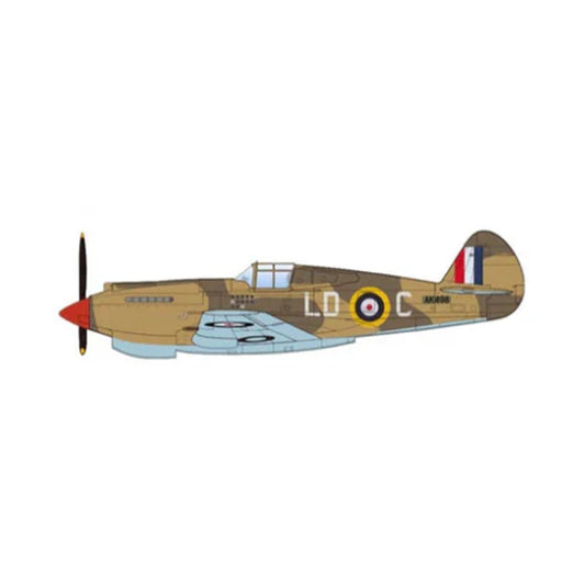 Own a piece of WWII legend with this stunning 1:48 scale Tomahawk Mk. IIB from Hobby Master—the exact fighter that carried RAF ace Clive Caldwell to glory with 250 Squadron across North Africa in 1942. www.moralepatches.com.au