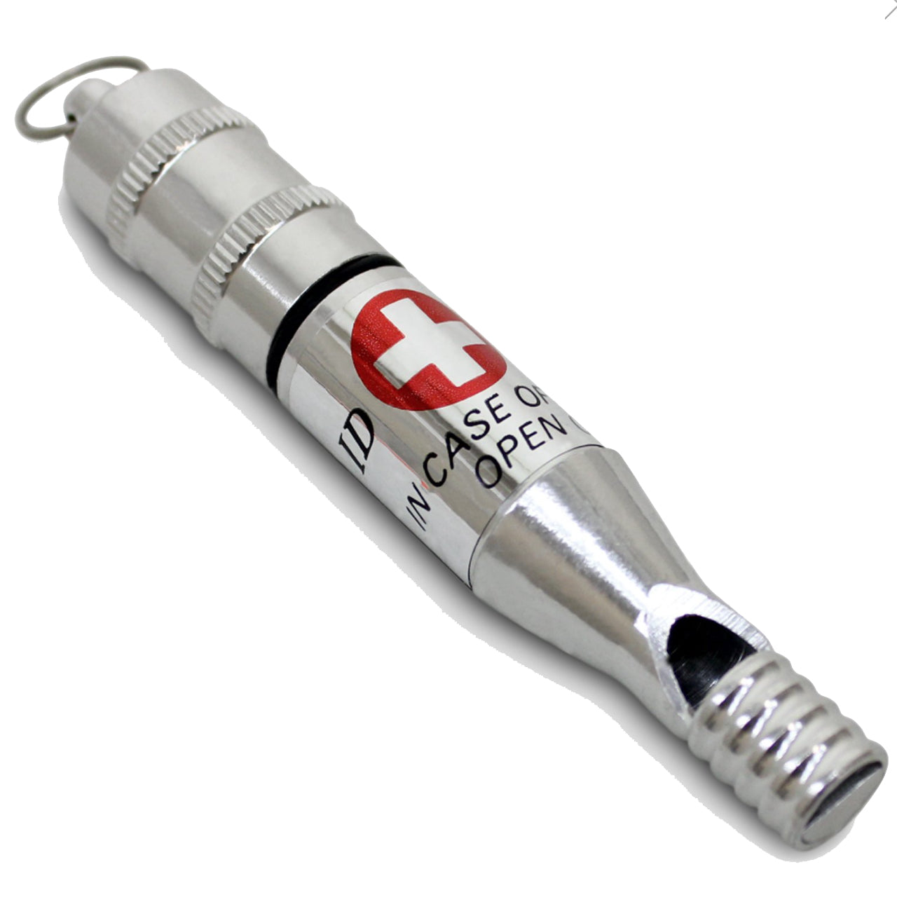 With its compact size and convenient keychain, this emergency whistle is a must-have for everyone. Whether used for outdoor adventures or for vulnerable individuals, it serves as a crucial tool. In a time where crime is on the rise, it's essential for those at risk to always keep one close. Additionally, the waterproof capsule can store personal information for quick access during an emergency.  www.moralepatches.com.au