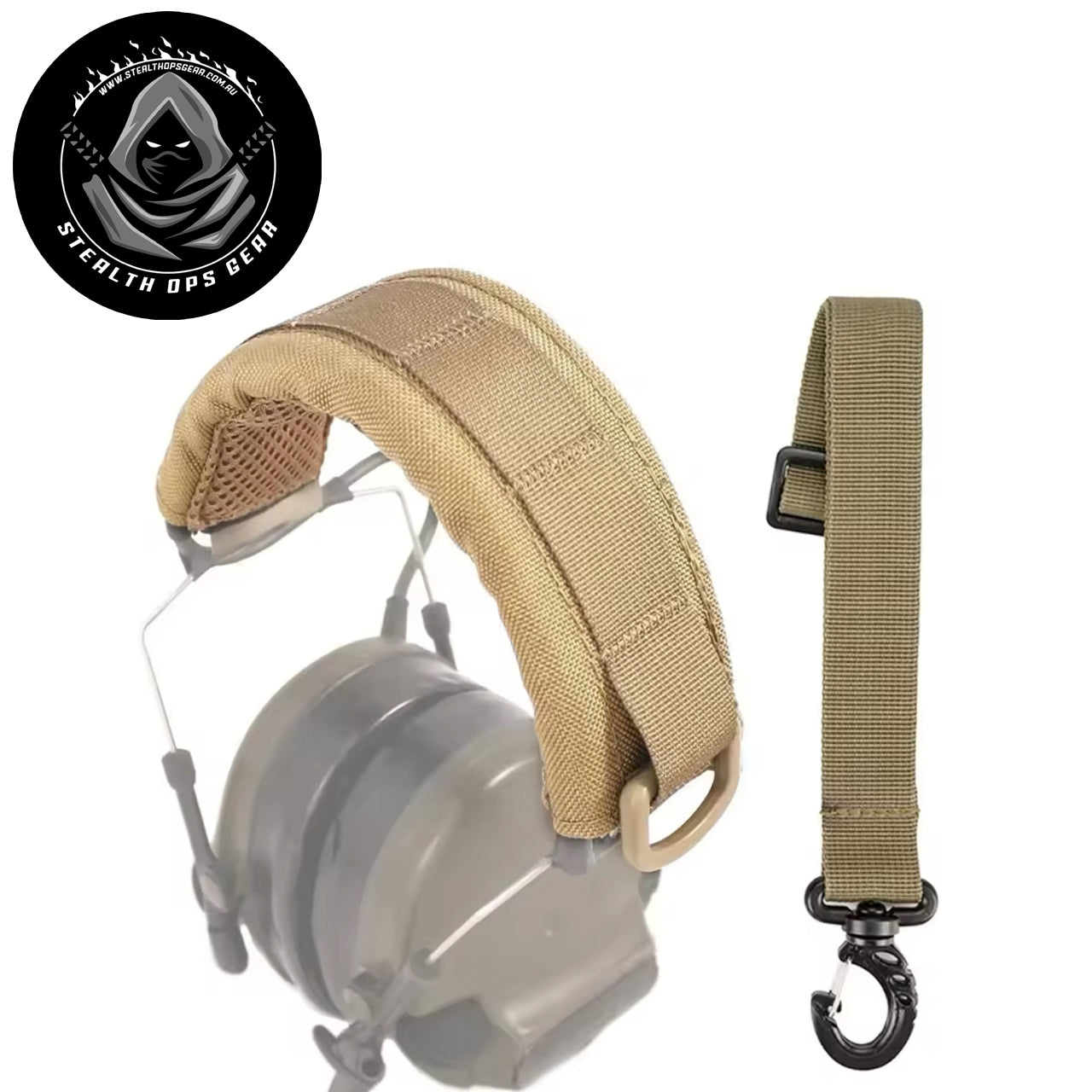 The Stealth Ops Gear Hearing Protection Comforter is a must-have for any tactical gear collection. Its innovative modular design allows for easy attachment and detachment of components, giving you the freedom to create a personalized and efficient setup. Take your gear to the next level with Stealth Ops Gear! www.moralepatches.com.au