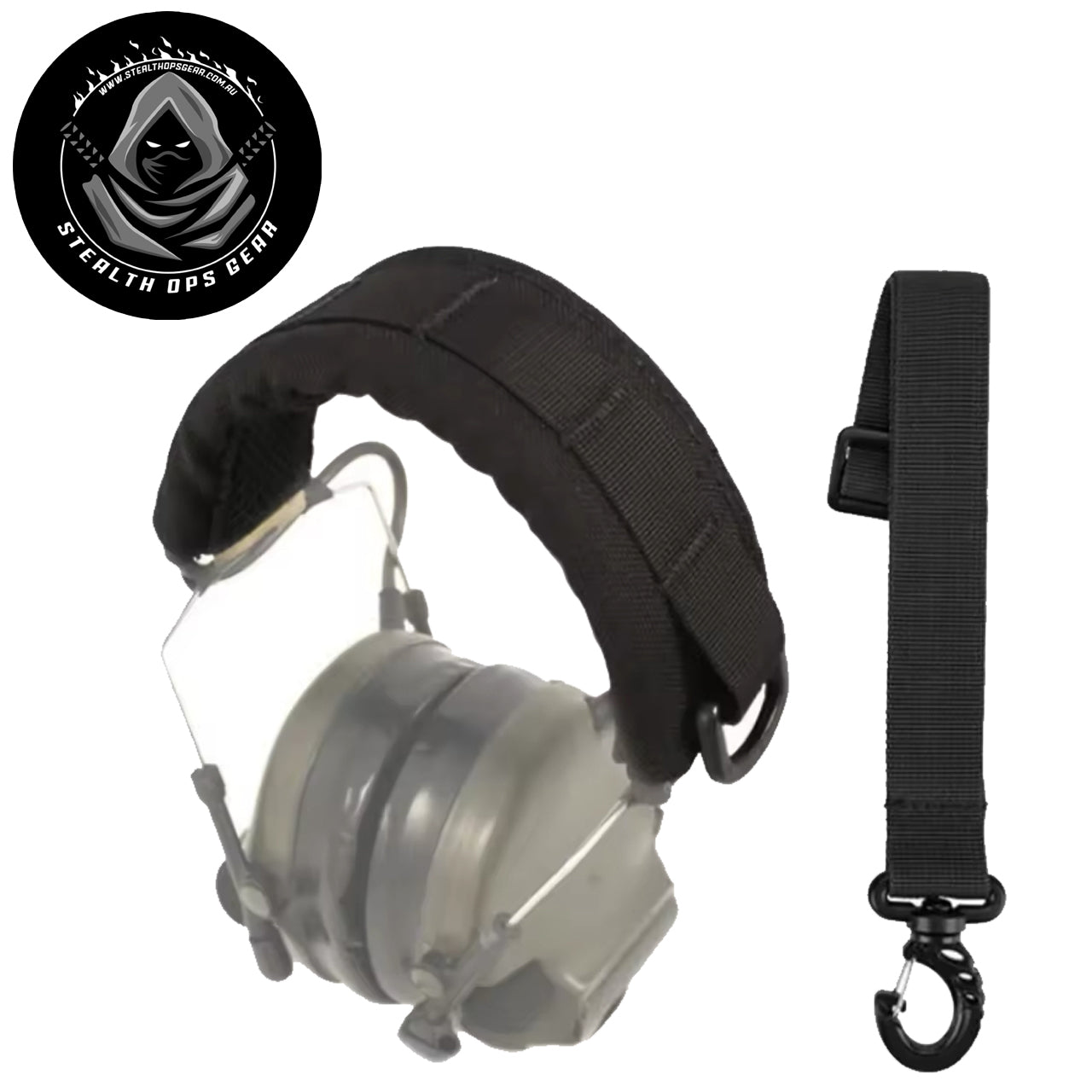 The Stealth Ops Gear Hearing Protection Comforter is a must-have for any tactical gear collection. Its innovative modular design allows for easy attachment and detachment of components, giving you the freedom to create a personalized and efficient setup. Take your gear to the next level with Stealth Ops Gear! www.moralepatches.com.au