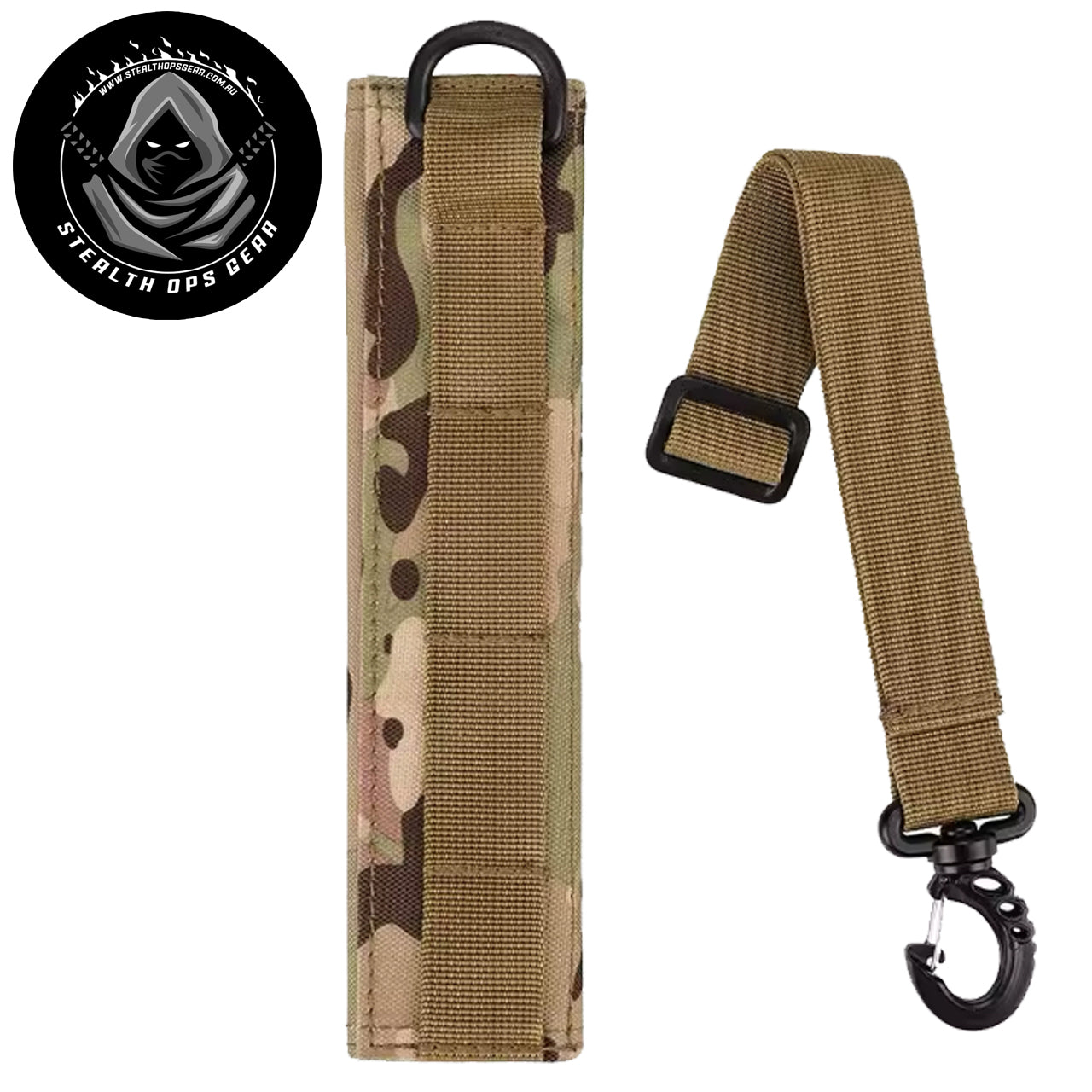 The Stealth Ops Gear Hearing Protection Comforter is a must-have for any tactical gear collection. Its innovative modular design allows for easy attachment and detachment of components, giving you the freedom to create a personalized and efficient setup. Take your gear to the next level with Stealth Ops Gear! www.moralepatches.com.au