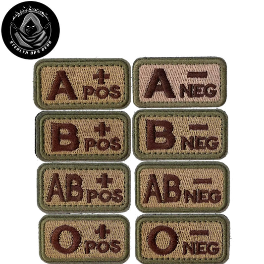 Unlock the true potential of your gear with the Stealth Ops Gear Small Blood Type PVC Patch Tan. This Velcro backed badge is perfect for adding to your field gear, jackets, shirts, pants, jeans, hats, or even creating your own patch board. Sized at 5x2.5cm, it's the perfect addition to your collection. Show off your unique style and proudly display your passion for the outdoors with this must-have patch. www.moralepatches.com.au