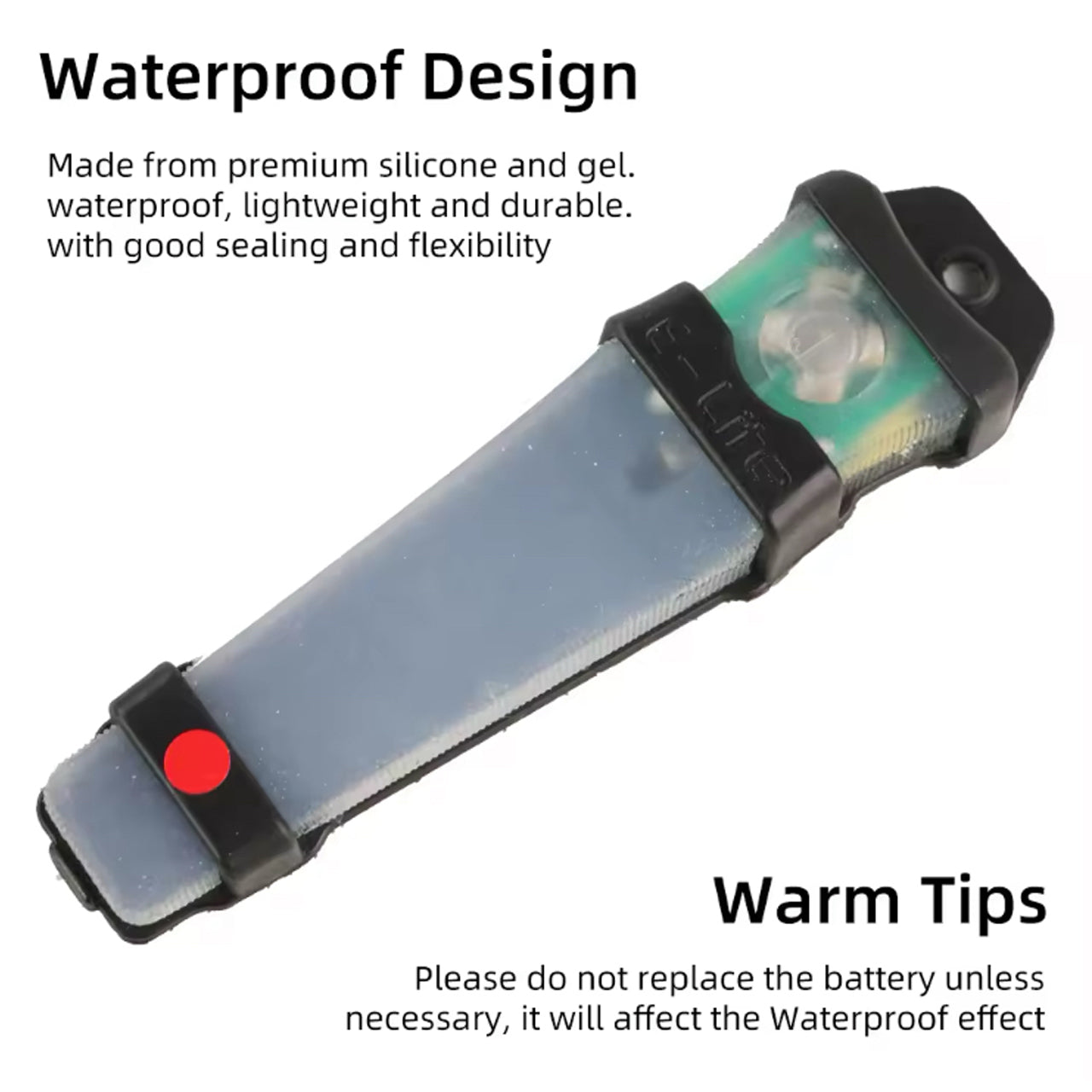 Don't let low visibility hold you back - our Helmet Light Marker Velcro Backed Green is the ultimate solution! With both steady and flashing modes, you can customize your safety lighting depending on your surroundings. With its durable CR2016 battery, you won't have to worry about replacing it anytime soon. Plus, with a water rating of IP6, you can confidently tackle any weather conditions. Don't wait any longer, grab yours now and hit the road with peace of mind! www.moralepatches.com.au