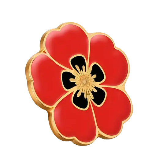 The Poppy Lapel Badge is an emblem of respect and remembrance. It is perfect for those wishing to show their appreciation and offers a stylish enhancement to any outfit. It serves as a commemoration of bravery and a reminder of the sacrifices made for our freedoms.  www.moralepatches.com.au