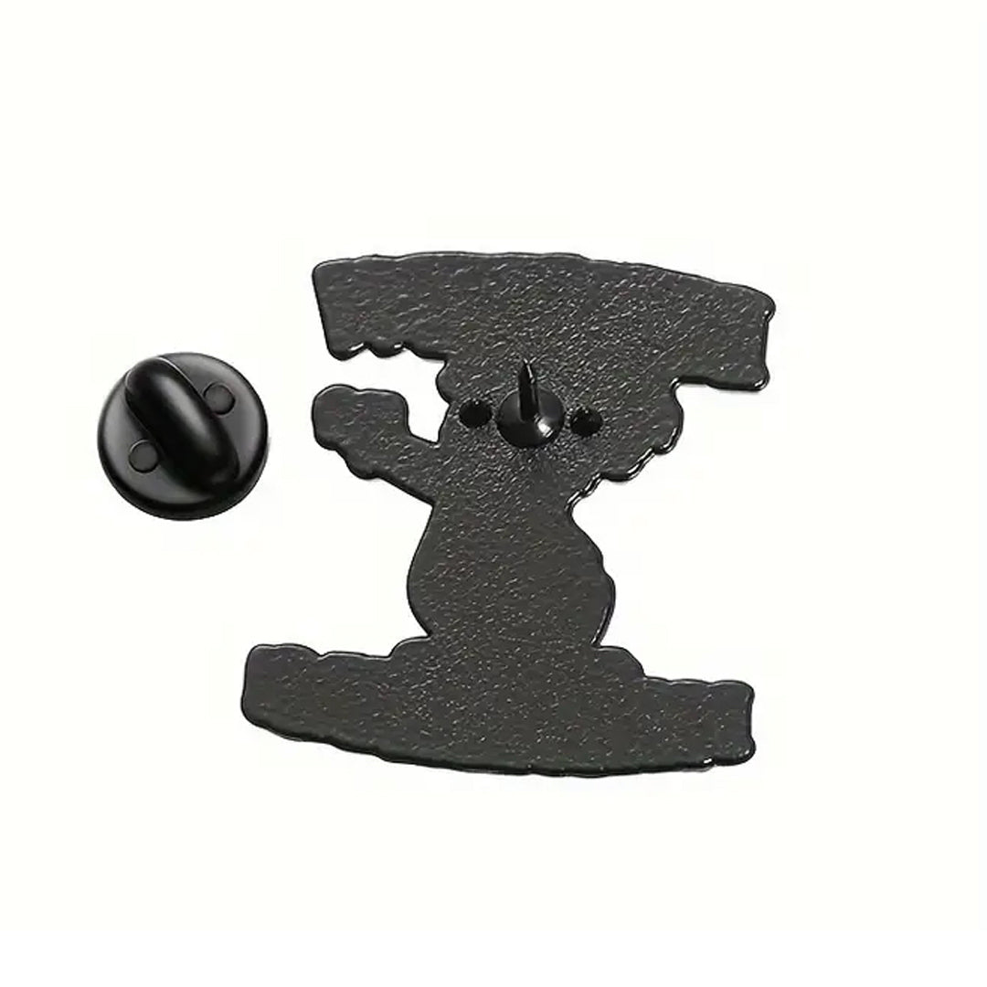 This playful and witty pin is perfect for the friend who shares your sense of humour. Showcasing the clever phrase "Pew Pew Lapel Pin."&nbsp; An ideal gift to brighten someone's day and offer a comforting virtual hug.

Size: 31mm (w) x 35mm (h) www.moralepatches.com.au