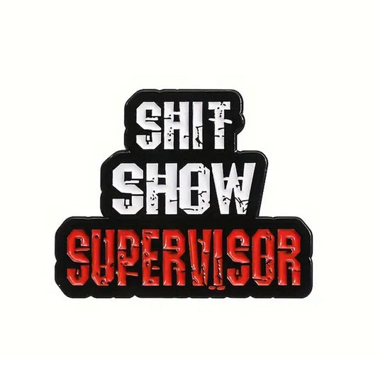 This playful and witty pin is perfect for the friend who shares your sense of humour. Showcasing the clever phrase "Show Supervisor Lapel Pin." An ideal gift to brighten someone's day and offer a comforting virtual hug.
Size: 30mm (w) x 25mm (h)
www.moralepatches.com.au