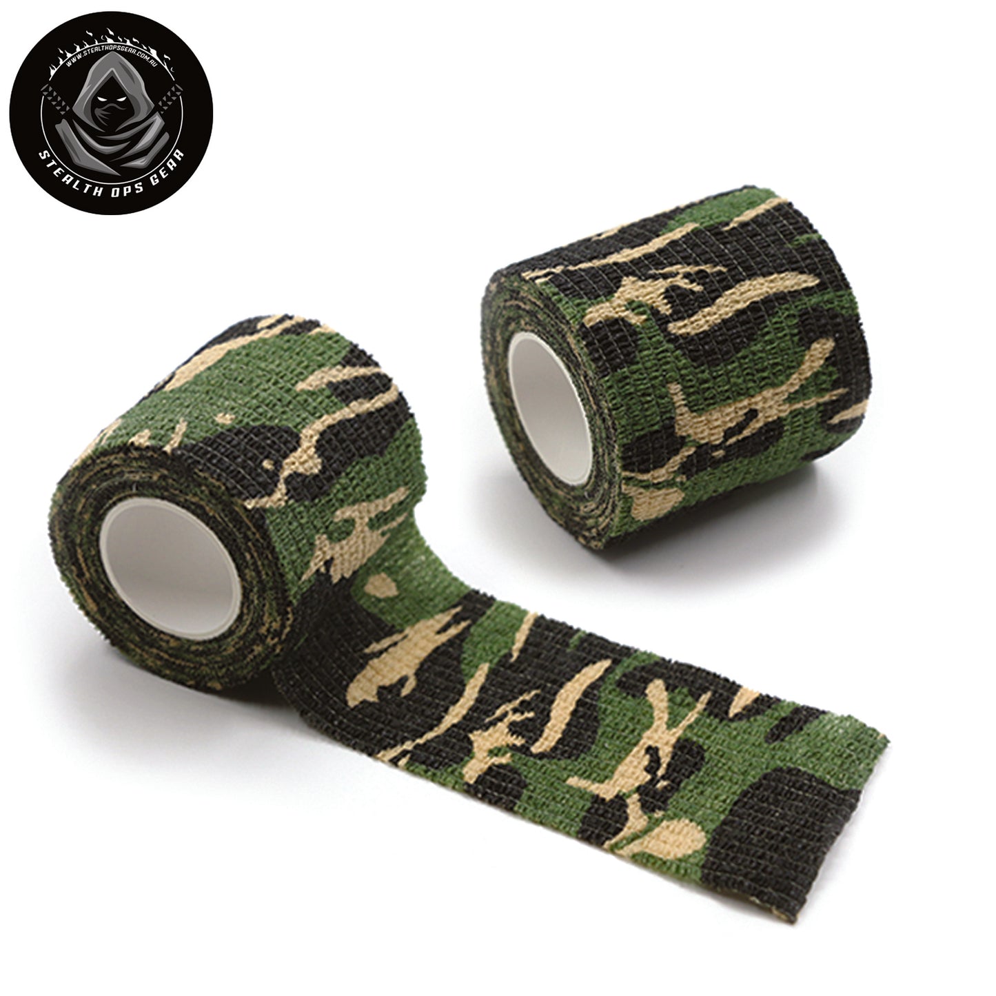 Self Cling Camo Wrap Tape 5cm x 4.5m by Stealth Ops Gear