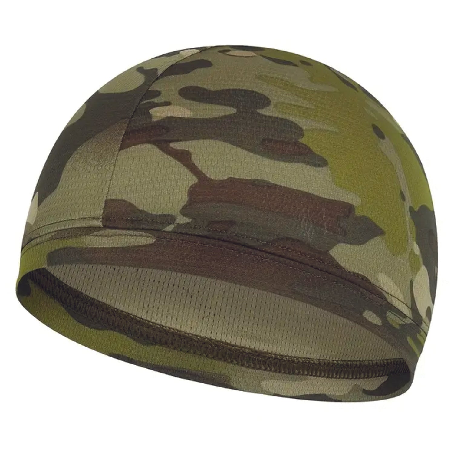 This lightweight beanie features a Jungle Camo pattern and is made entirely from 100% polyester. Measuring 13cm in height and 24cm in width, it fits head sizes ranging from 48 to 56cm www.moralepatches.com.au