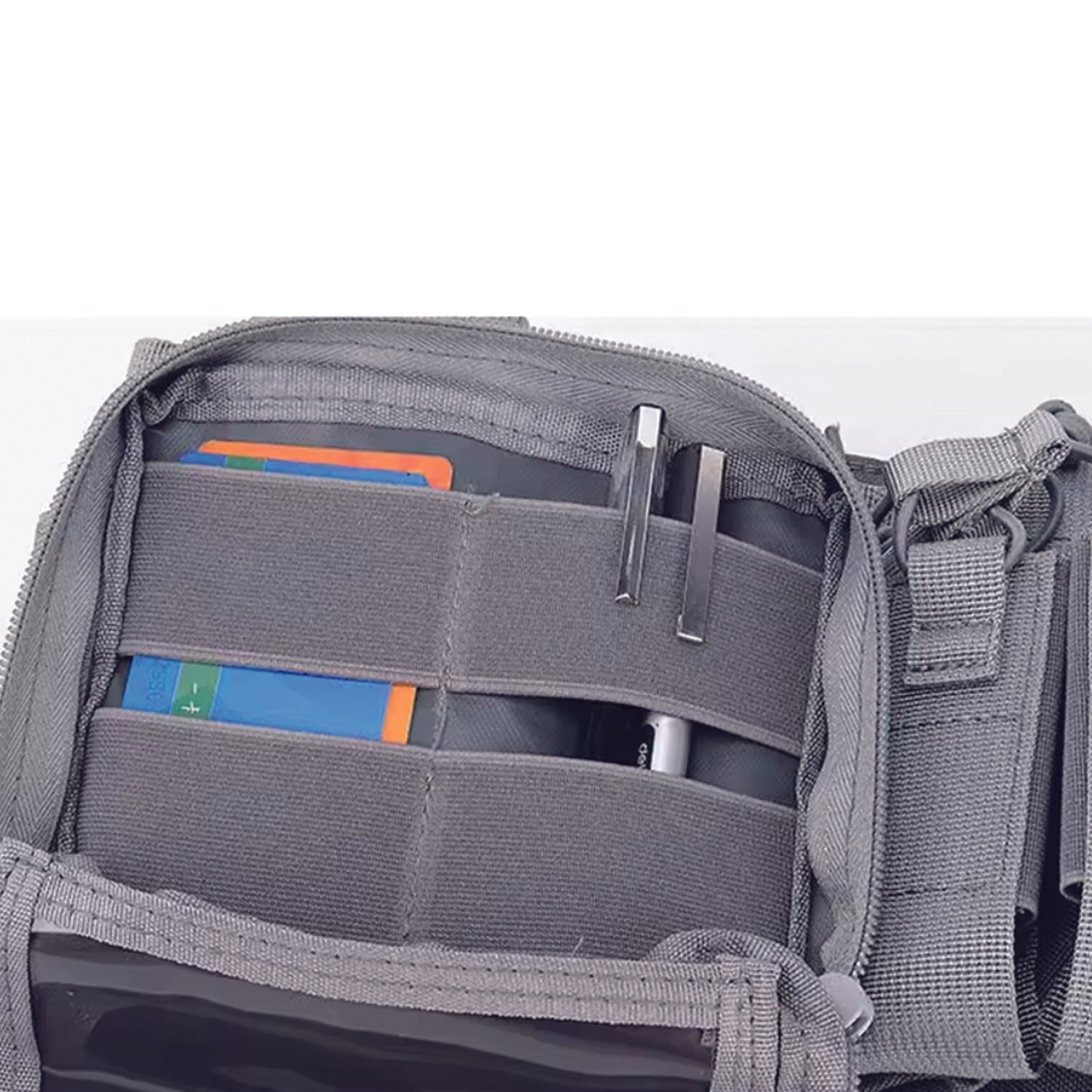 The Stealth OPS Gear Chest Rig Harness in Gray is crafted from durable 500D Nylon, offering strength without the bulk. Its lightweight and compact design ensures maximum mobility and speed with minimal drag. Equipped with four large magazine pouches, two smaller ones, and two front pouches, it’s perfect for airsoft, military drills, and cadet training. Stay agile and prepared with this reliable chest rig. www.moralepatches.com.au