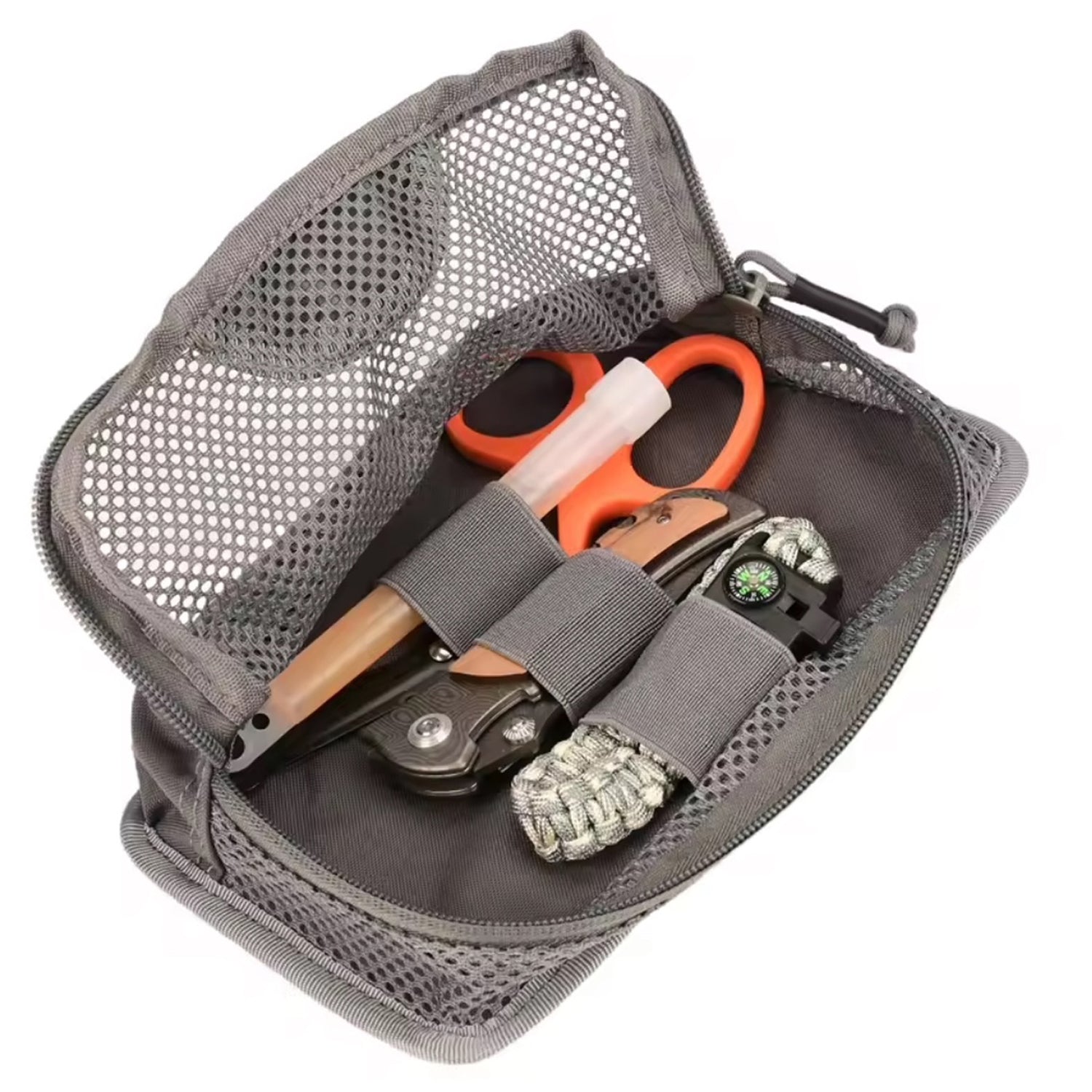 Organize your essentials with this versatile tactical mesh insert. Crafted from robust 1000D nylon, this 23x13x5cm pouch weighs just 95 grams and features hook backing for secure attachment to compatible packs. www.moralepatches.com.au