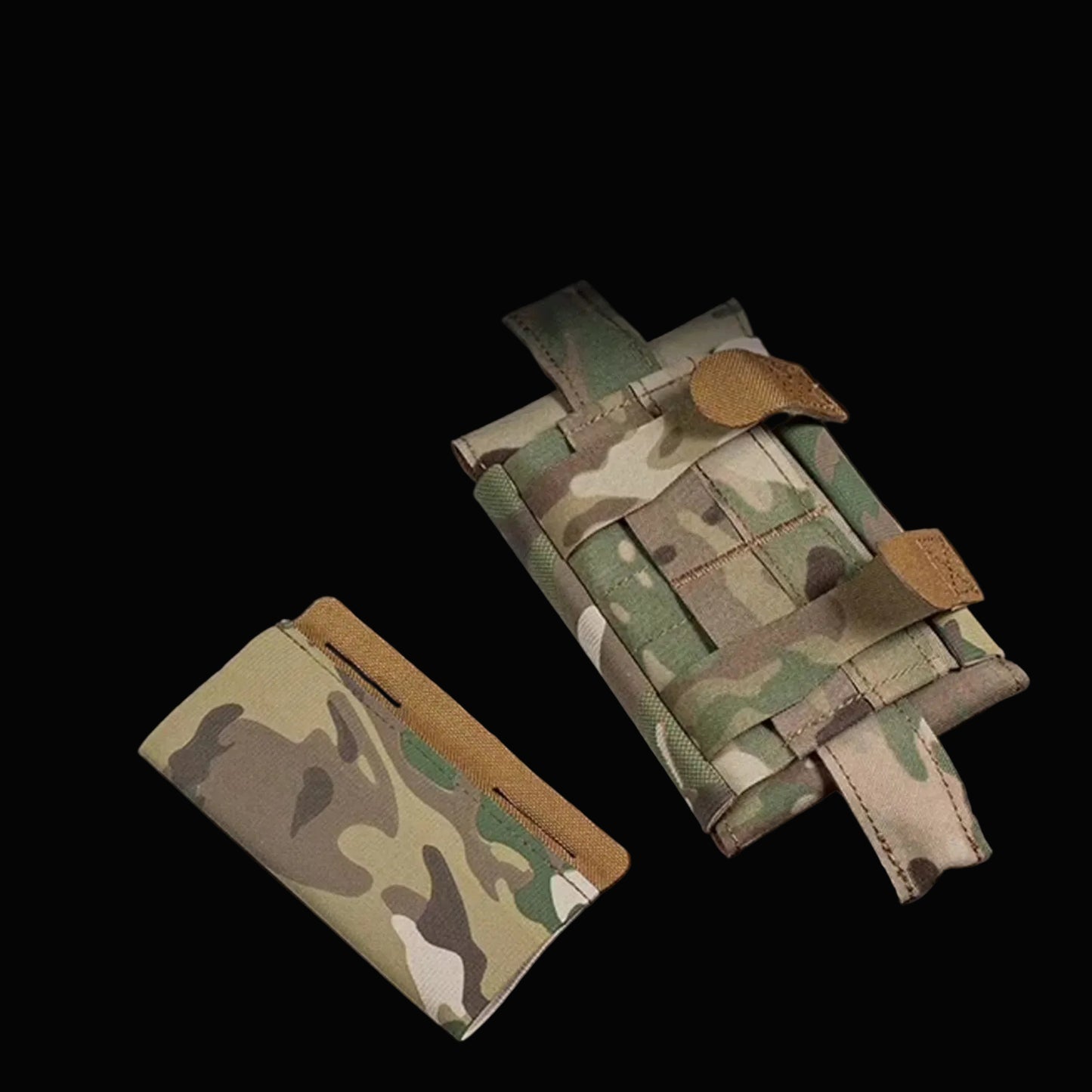 Compact yet comprehensive, this trauma first aid kit pouch combines tactical functionality with practical design. Weighing just 102 grams and measuring 22.5x10cm, it's engineered for rapid response without bulk. www.moralepatches.com.au