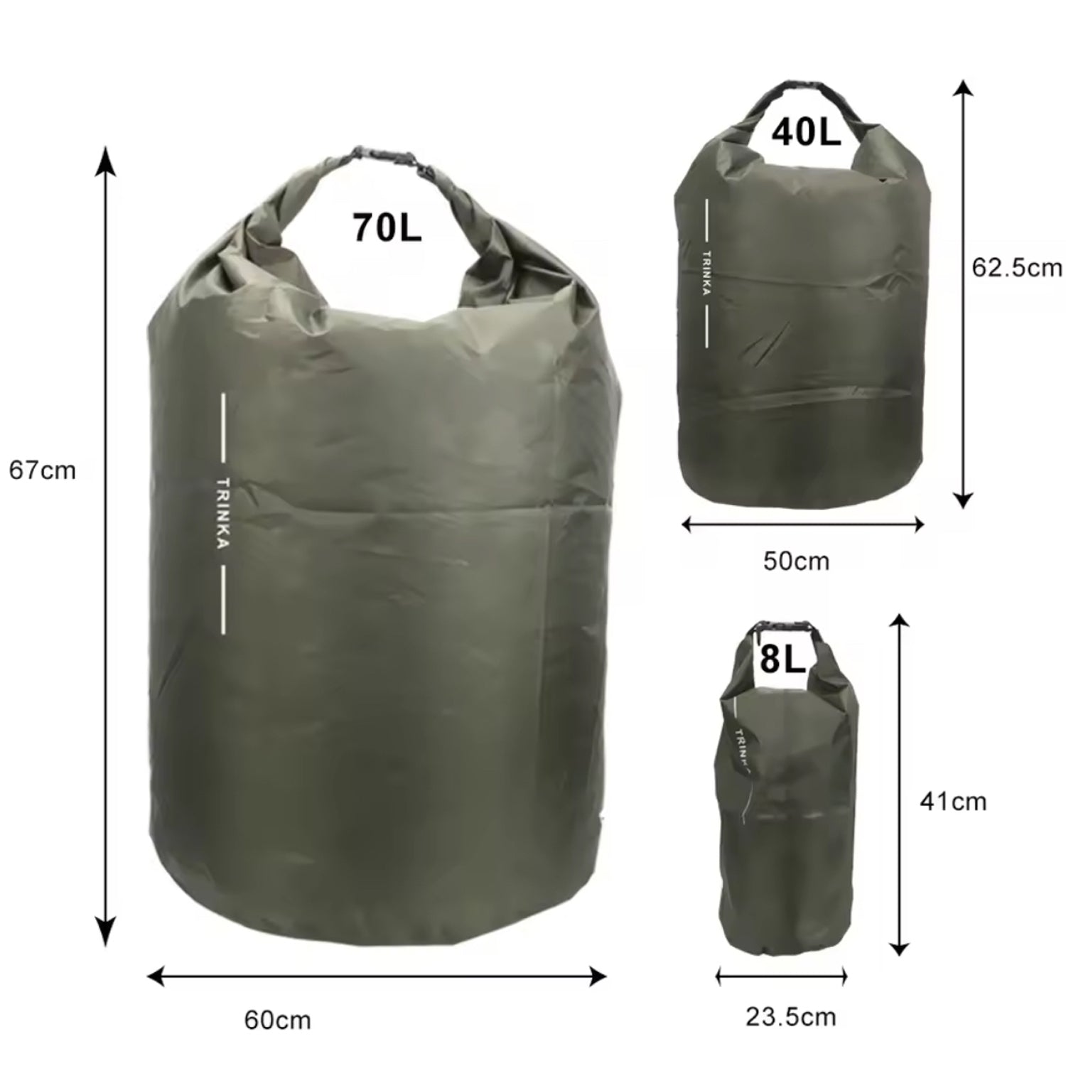 Keep your gear dry and compact with the Dry Bag Bundle 8L 40L 70L, ideal for any outdoor adventure from tactical to hiking. Its innovative design combines simplicity with efficiency, ensuring your items stay dry and compressed. www.moralepatches.com.au
