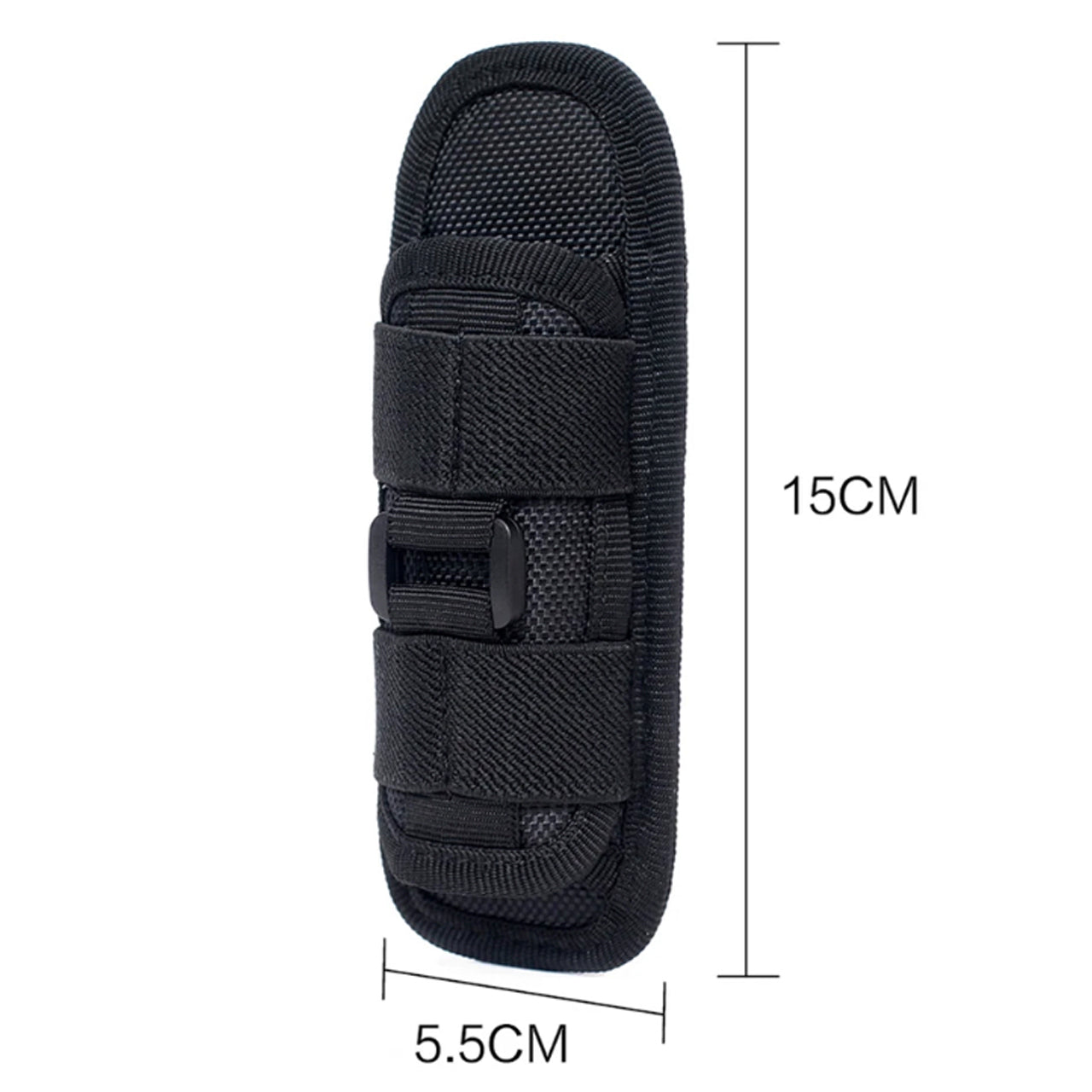 Our Flashlight Pouch Belt 360 Degrees Rotation lets you keep your hands free while you take your light with you wherever you go. Thanks to its rotating clip, you can easily attach the pouch to your belt, bag, or other items and adjust the angle of your flashlight with a simple twist. Get the freedom to explore with maximum efficiency and convenience! www.moralepatches.com.au