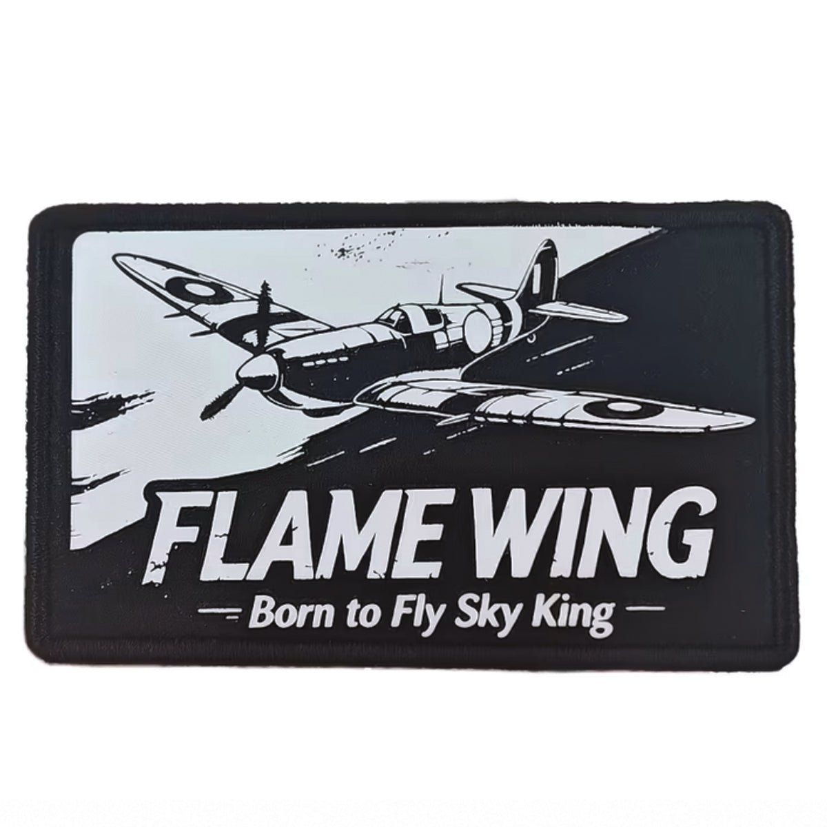 Flame Wing Embroidery Morale Patch - Stealth Ops Gear , measuring 7.3x4.5cm, is a striking and durable addition to personalize your gear with style and toughness. www.moralepatches.com.au