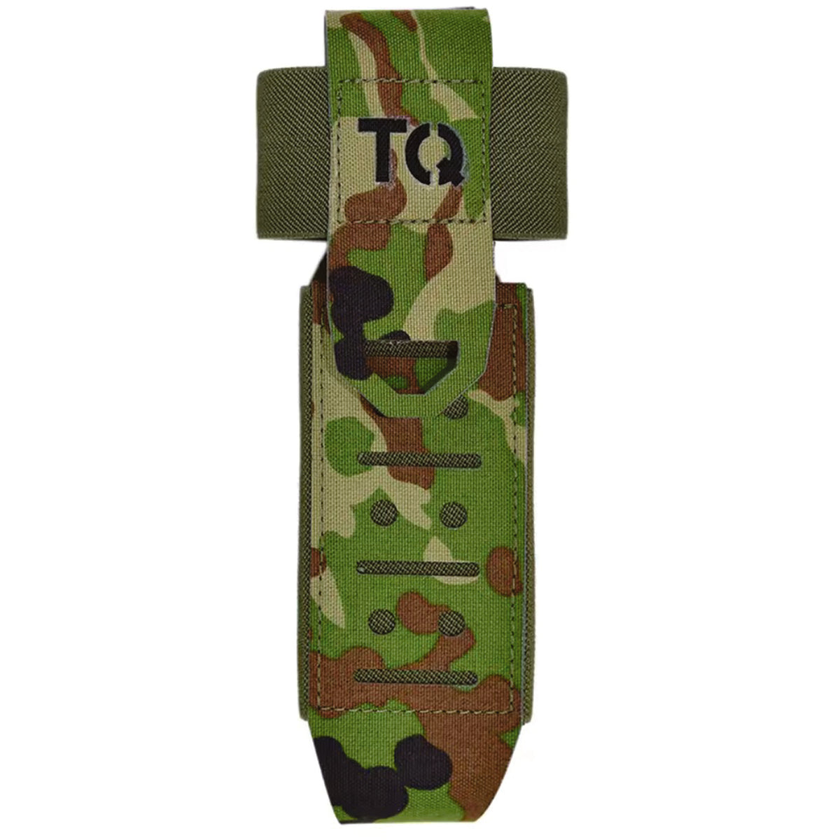 Ensure your medical supplies are always within reach with this tactical laser cut tourniquet holder. It's specially designed to fit your MOLLE system and holds your essential items close for rapid access during an emergency.  www.moralepatches.com.au