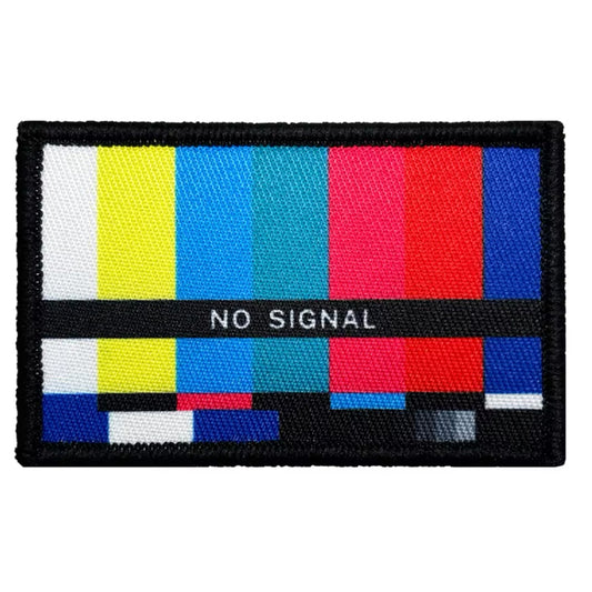 Elevate your gear to the next level with the No Signal Embroidery Velcro Backed Morale Patch. Easily attach it to any piece of field gear, clothing, or create a unique patch display! Infuse some fun and spookiness into your style today. www.moralepatches.com.au