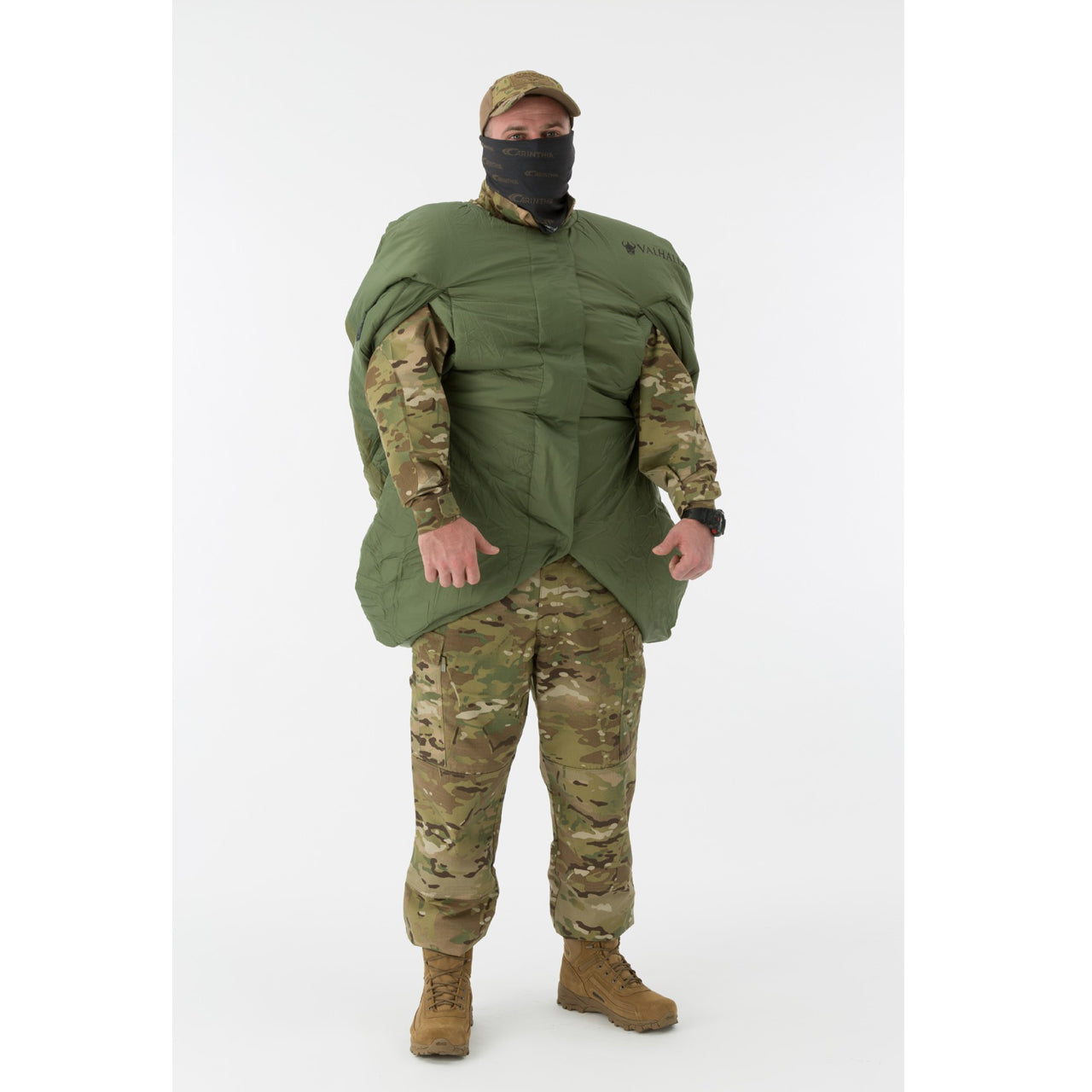 Dimensions packed in compression sack: 20cm x 34cm  Dimensions rolled out: Length 220cm width: at shoulders 85cm at feet 55cm Weight: 1.45kg Comfort Rating: -5°C Extreme Rating: -10°C