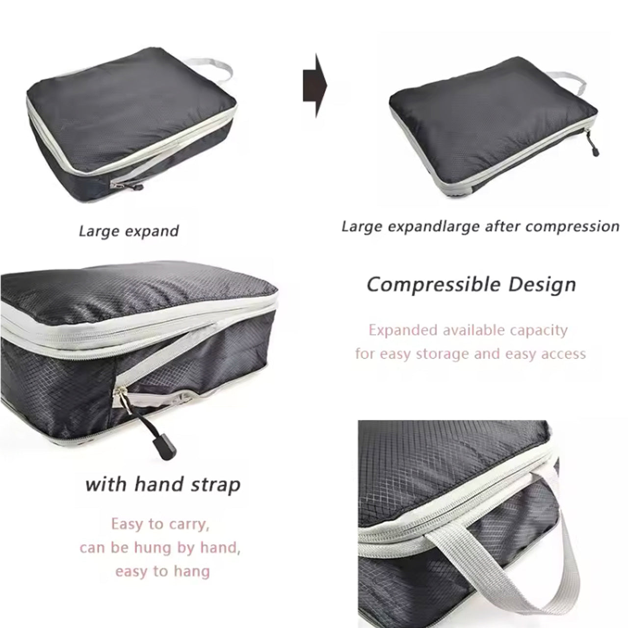 Made from high-quality oxford material and breathable mesh, these bags are durable and practical. Don't miss out on the opportunity to elevate your travel experience - get your 3 Pack Premium Clothes Organizer Set today! www.moralepatches.com.au