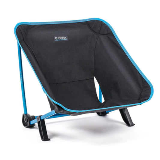 Specially designed for festivals, but great anywhere you want to sit low to the ground and comfortably on an uneven surface. Helinox Incline Festival Chair is supportive, easily packed and carried, and has unique adjustable base. www.moralepatches.com.au