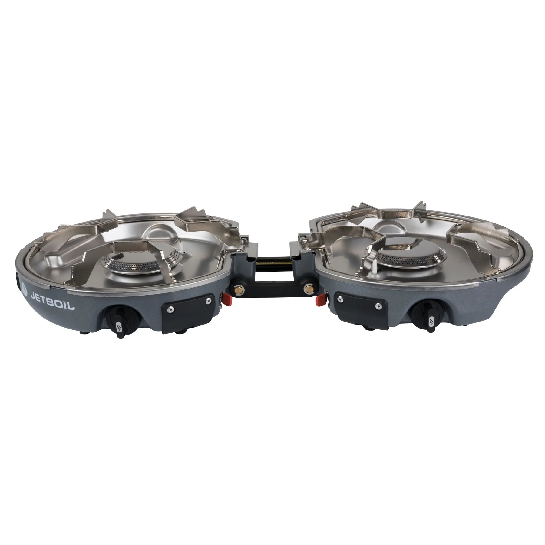 Turn your outback cooking fantasies into reality with the ultra-compact Genesis dual-burner cook stove. A beastly 10,000 BTU heating system boils water in just over three minutes. www.moralepatches.com.au