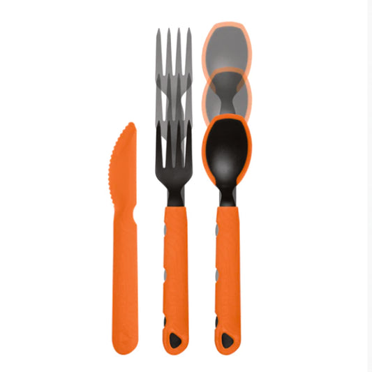 Forget about the mess and hassle of cleaning on the trail! The new Jetboil TrailWare is designed to easily extend and reach inside a Jetboil cookpot or dehydrated meal. The unique silicone edge spoon will easily scrape every morsel while minimizing scratches to the pot surface. www.moralepatches.com.au