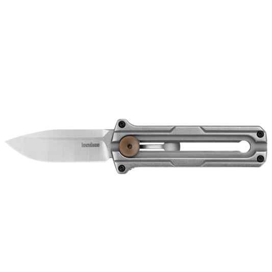 Slide the Cybernet into action with a manual out-the-front mechanism. This all-steel design feels solid in-hand, and the bronze PVD button is satisfying and easy to use. Pierce through work tasks using the reliable D2 spear point blade. www.moralepatches.com.au