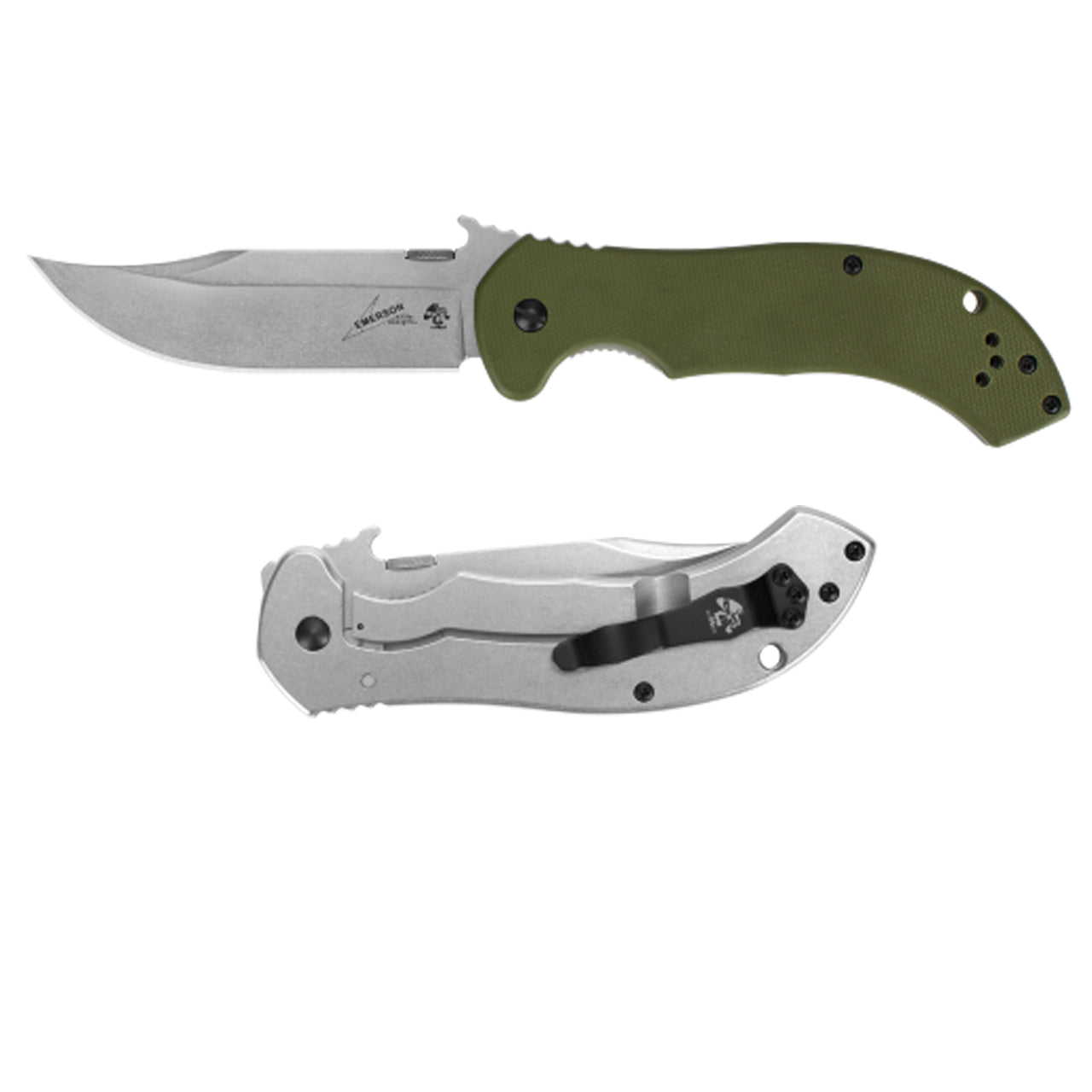 The CQC-10K joins the popular Kershaw–Emerson series. Based on the Emerson Appalachian, it’s an adept hunting knife, but also ideal for survival, camping, bushcrafting—or for just about any outdoor activity. The bowie-style blade is versatile for a full range of cutting tasks. Deeply curved handle offers a super-solid grip in a wide range of conditions. www.moralepatches.com.au