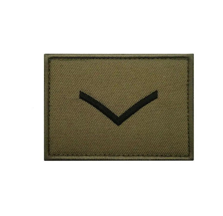 Lance Corporal Embroidery Velcro Backed Morale Patch Khaki – Morale ...