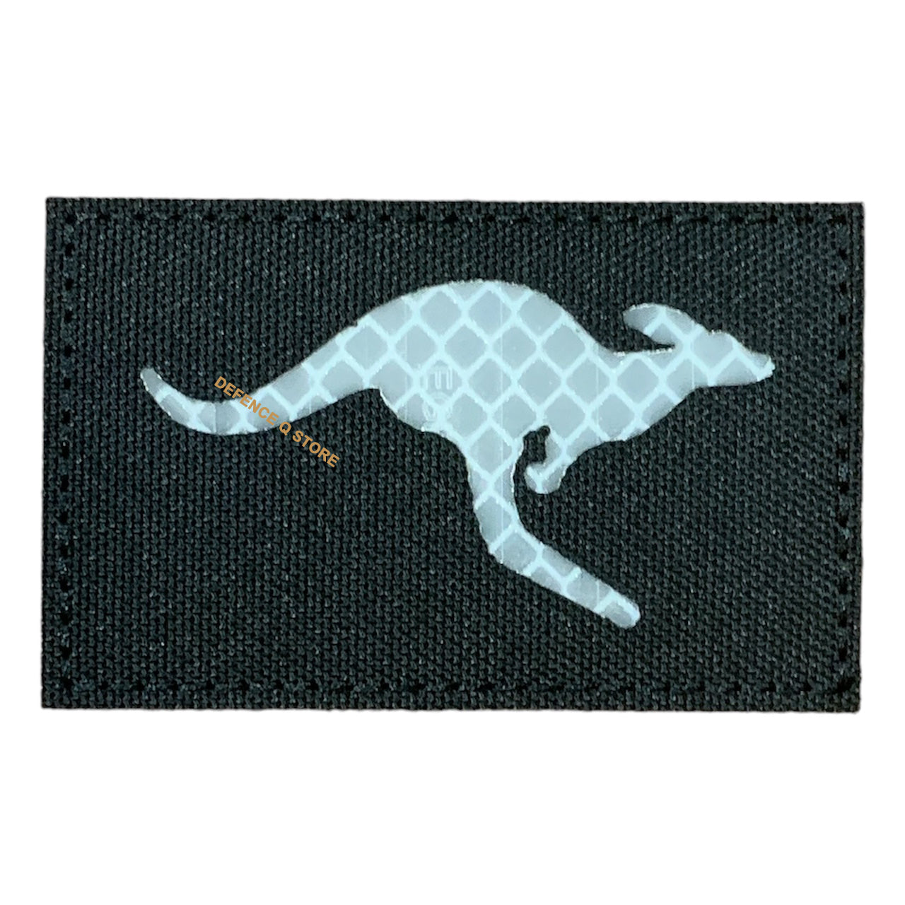  Elevate your everyday look and show off your patriotic spirit with the Kangaroo Reflective Laser Cut Velcro Backed Morale Patch Black. Perfect for jackets, packs, and caps, this 5cm X 8cm patch exudes charm and style while displaying your passion for your country. www.moralepatches.com.au where cadets shop
