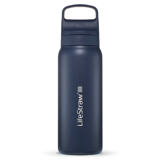 LifeStraw Go Series is the ultimate sidekick for safer, better-tasting water for travel and everyday use. The stainless steel BPA-free bottle filters out nasties, so you can fill up from airport bathrooms, a tap in Mexico, or a gas station while road-tripping. www.moralepatches.com.au