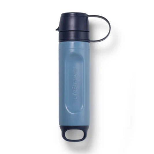 LifeStraw Peak Series Solo Water Filter is an ultra-lightweight (only 1.7oz), compact (just 5.1”), portable water filtration device that removes bacteria, parasites, microplastics, silt, sand, and cloudiness from drinking water. The standard 28mm threading on the filter allows it to be screwed onto most common water bottles. The fast filtration rate enables you to fill up a 1L bottle in just 20 seconds. Great for hiking, backpacking, camping, emergency situations, travel or on-the-g www.moralepatches.com.au