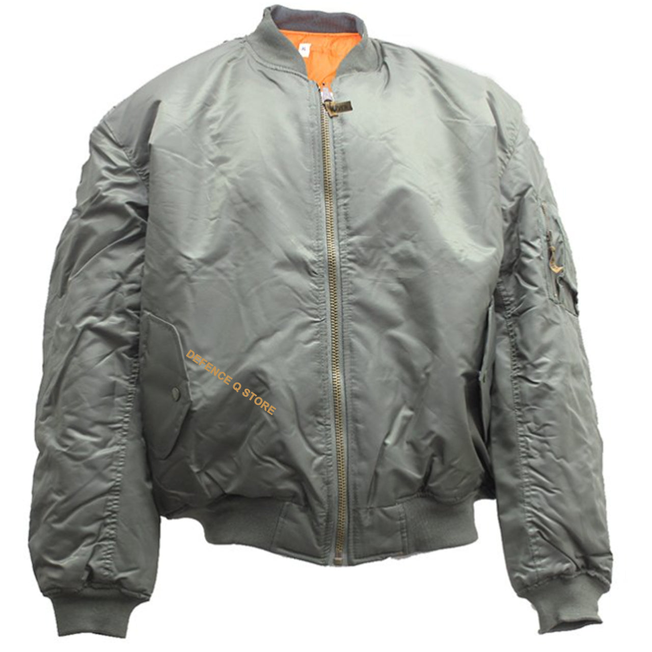 Introducing the MA-1 Flight Jacket Sage Green Defence Q Store - the perfect combination of style and functionality. Our classic jacket now features an enhanced Nylon Outershell, ensuring maximum protection against the elements. www.moralepatches.com.au