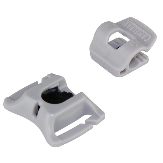 This magnetic tube trap lets you stow your drinking tube in one easy click, so you can drink without taking your eyes off the trail. The trap is compatible with any CamelBak reservoir. www.moralepatches.com.au