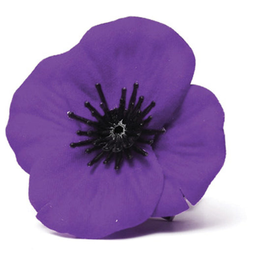 Wear your Purple Poppy Fabric Badge and show your appreciation for the service and sacrifice of all animals in war. www.moralepatches.com.au