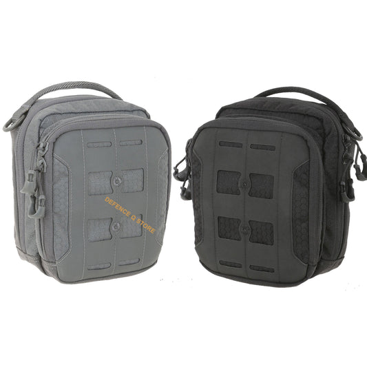 The AUP Accordion Utility Pouch is a small pouch with accordion style dividers. It has a frontal zippered compartment with elastic organization and a top carry handle made from comfortable Shapeshift webbing. www.moralepatches.com.au