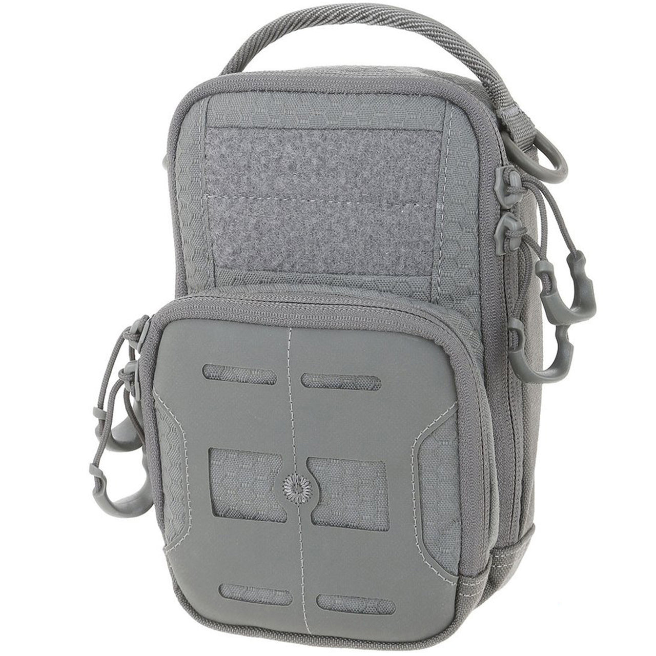 The DEP Daily Essentials Pouch is a two compartment pouch designed for everyday carry. It is sized to wear on a belt or to attach to the side of a pack. A loop field is positioned on the front for patch adhesion. www.moralepatches.com.au