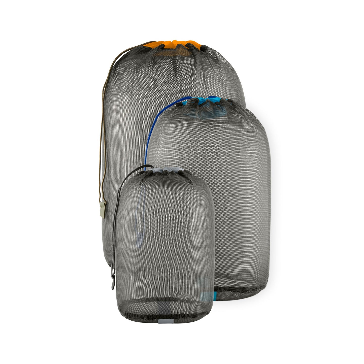 The Mesh Stuff Sack set is ideal for a plethora of uses. From transporting wet gear without trapping odors and storing sleeping bags to air drying gear at camp, they're the perfect solution with great color coding in a ultra-lightweight and strong 75D multi-filament Nylon mesh and with a 30D Ultra-Sil drawcord sleeve for smooth operation. www.moralepatches.com.au