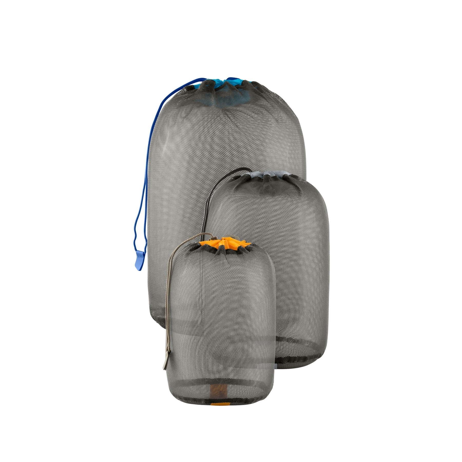 The Mesh Stuff Sack set is ideal for a plethora of uses. From transporting wet gear without trapping odors and storing sleeping bags to air drying gear at camp, they're the perfect solution with great color coding in a ultra-lightweight and strong 75D multi-filament Nylon mesh and with a 30D Ultra-Sil drawcord sleeve for smooth operation. www.moralepatches.com.au
