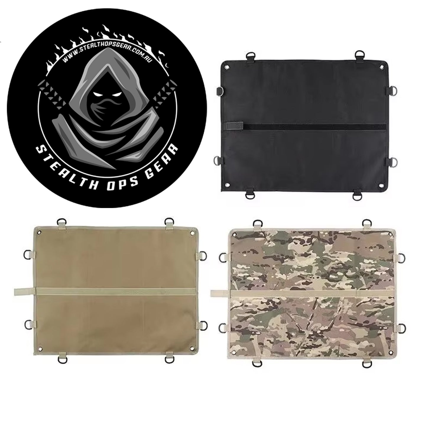 Showcase your collection with confidence. This premium patch board features durable 1000D nylon construction with industrial-strength hook and loop fastening—attach and swap patches effortlessly without damage.  www.moralepatches.com.au