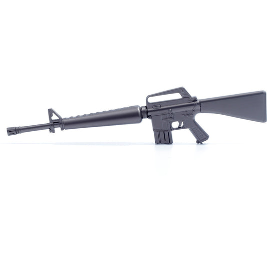 The precursor to the F88 Austeyr, the Colt M16A1 Rifle was developed to address issues with the previous iteration. Adopted and used alongside the L1A1 during the Vietnam War this rifle was later replaced by the Austeyr. Discover this fantastic miniature and add this important rifle to your collection. www.moralepatches.com.au